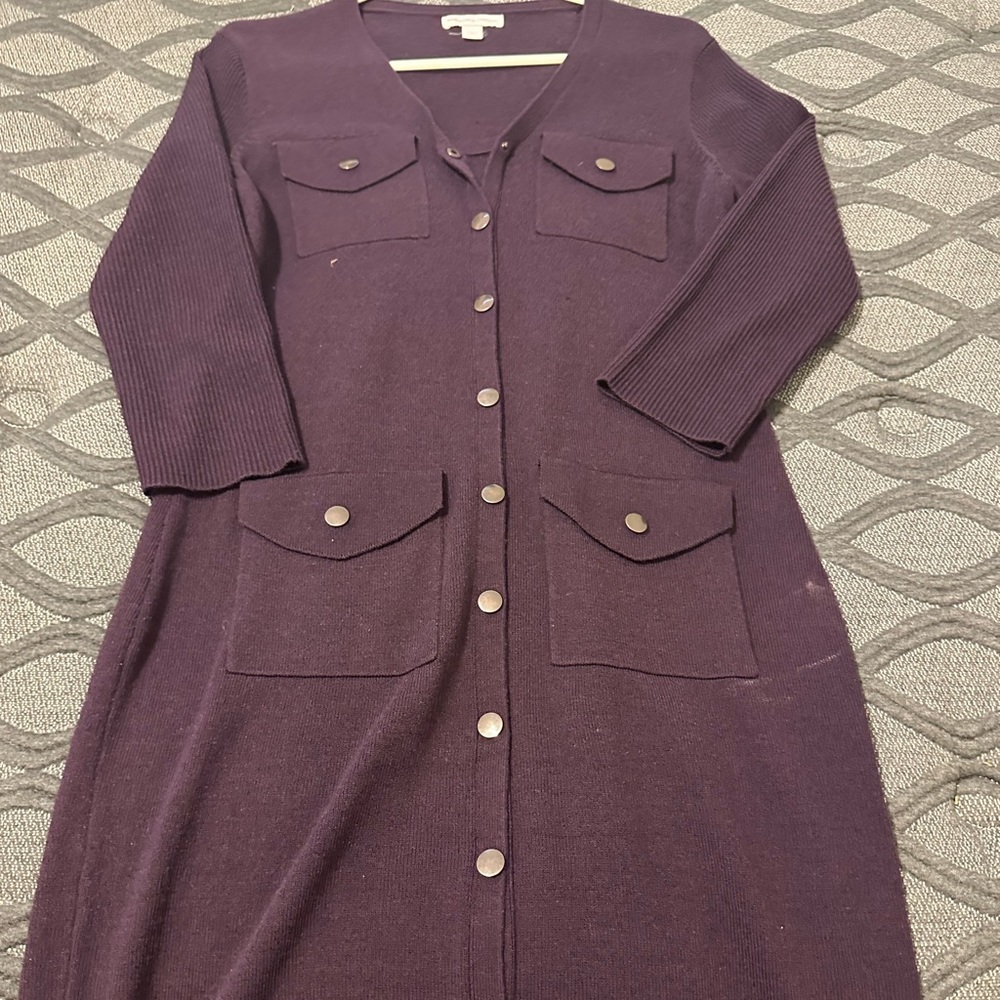 Beautiful purple New York and co dress.
